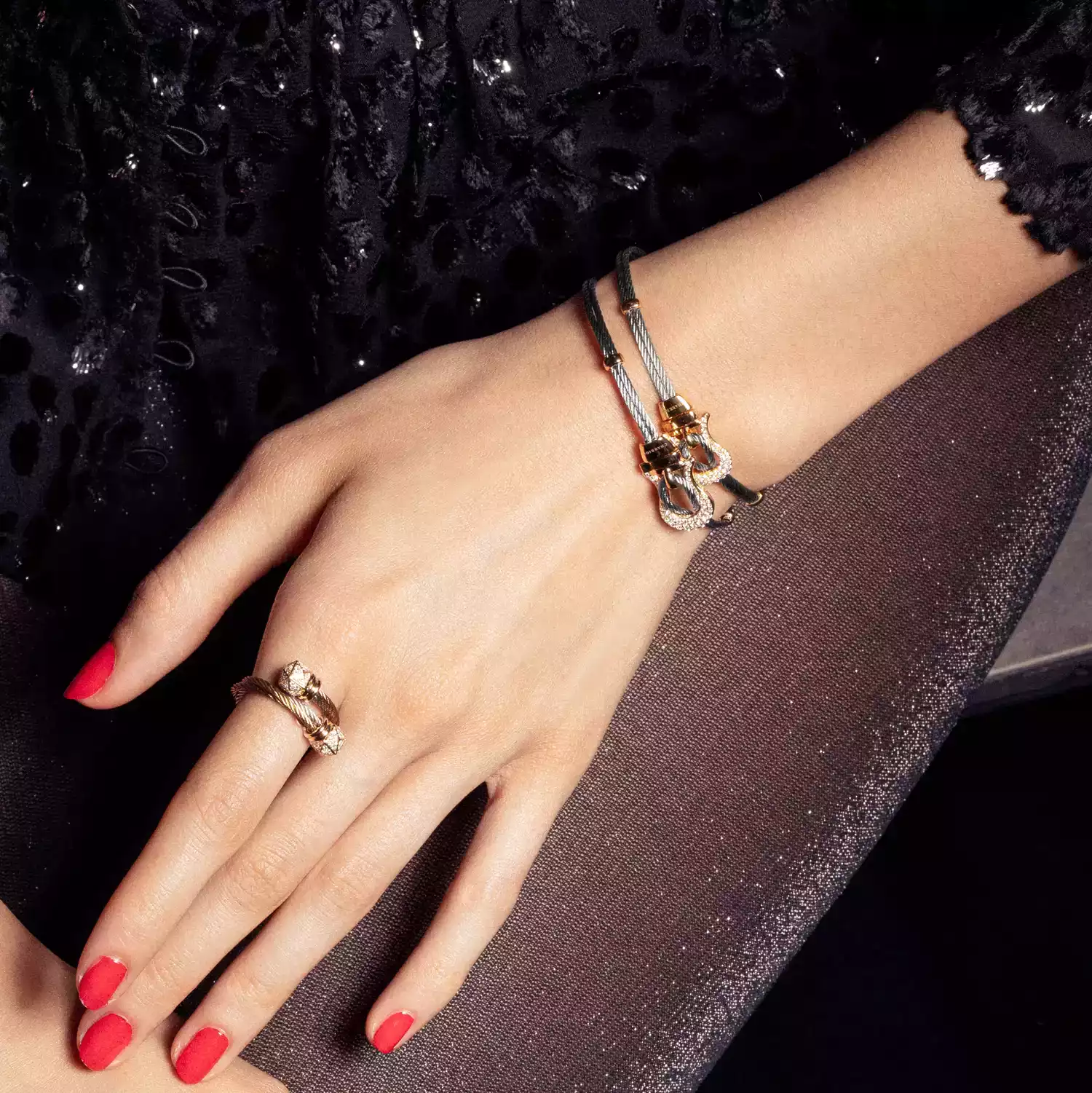 Cable Signature Bonifacio Bangle 18KT - Image 5