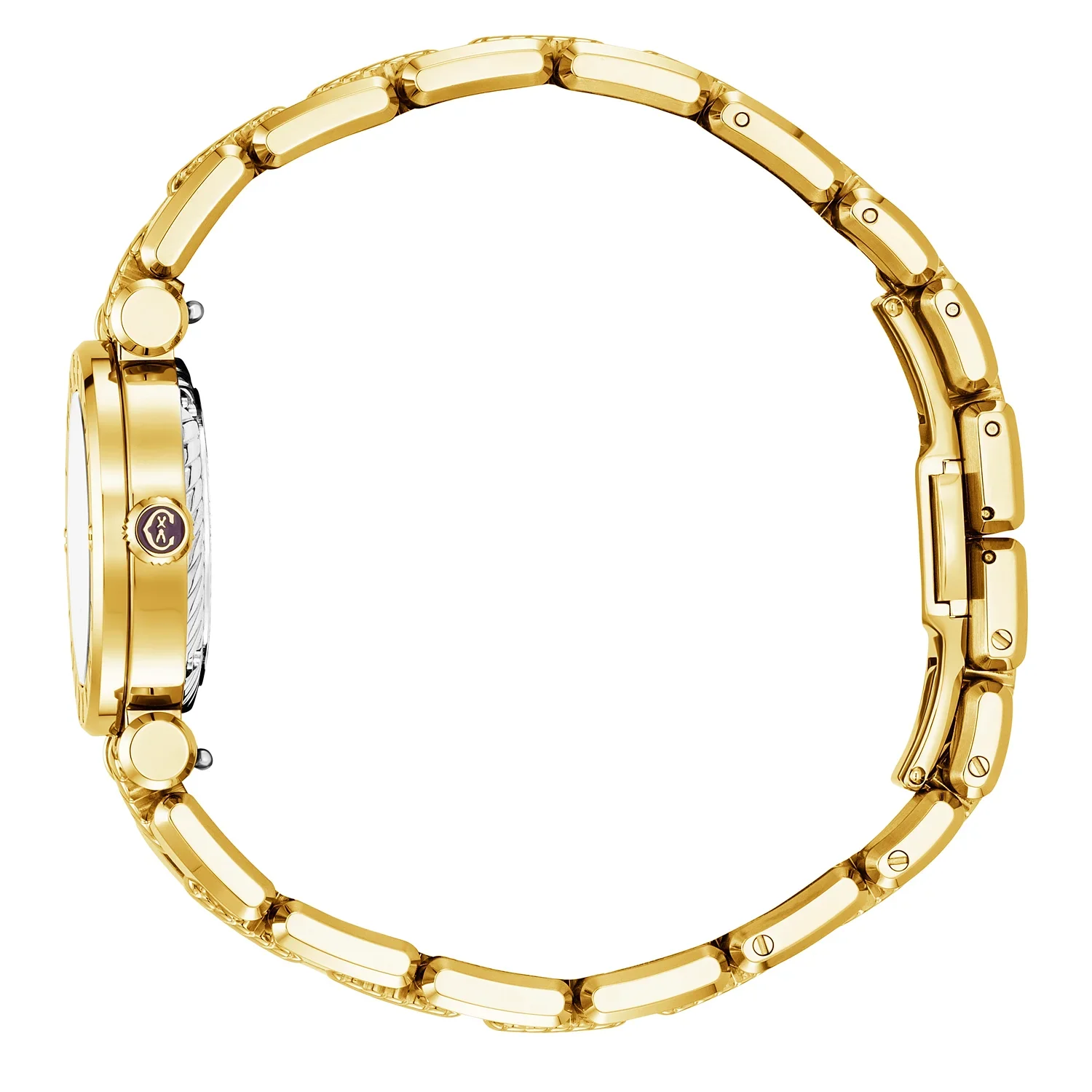 NAVIGATOR CRUISE, 28MM, MOTHER-OF-PEARL DIAL, STEEL YELLOW GOLD PVD "CHARRIOL CHARRIOL" BEZEL, METAL YELLOW GOLD PVD INTERCHANGEABLE BRACELET - Image 3