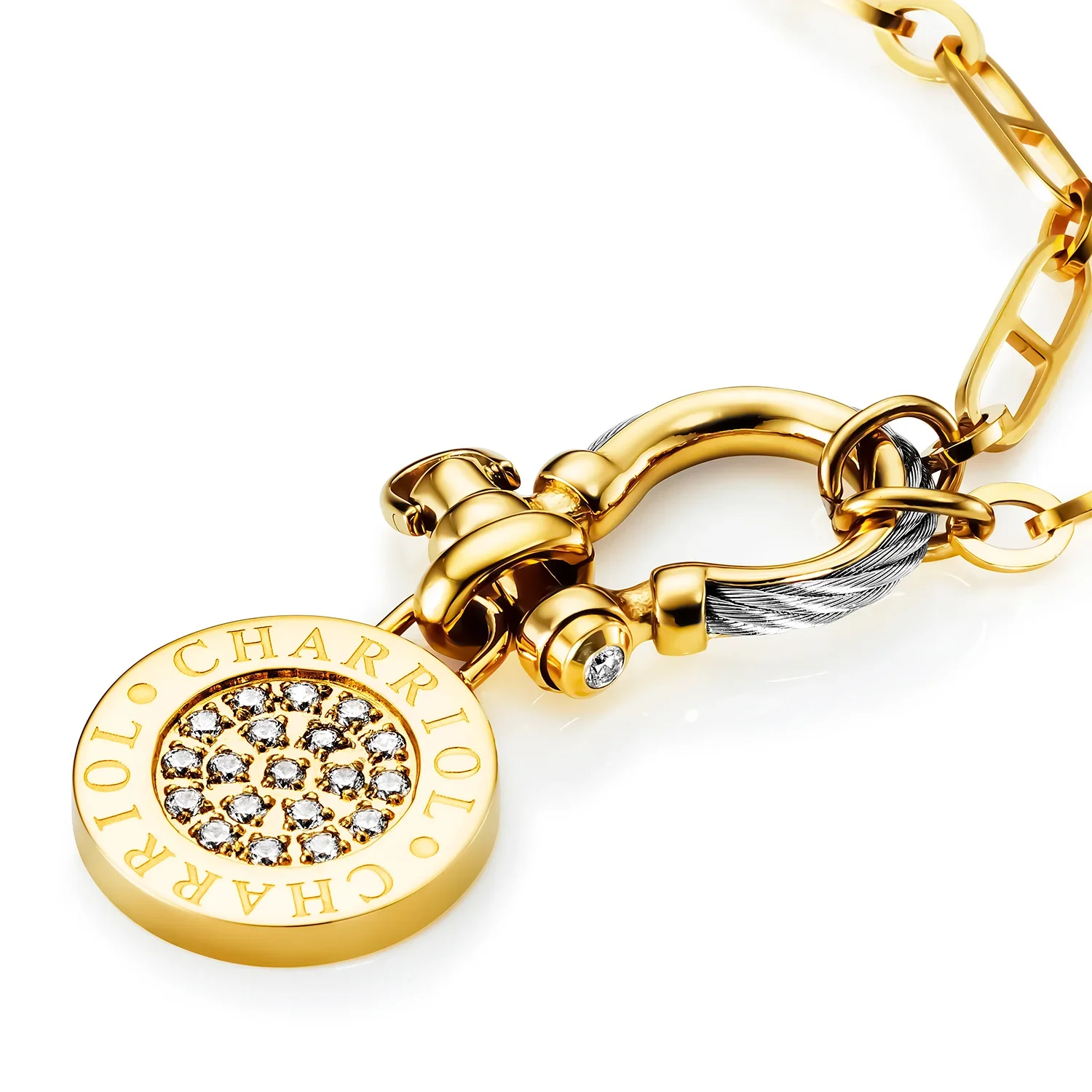 St. Tropez® Mariner Shackle & Coin Necklace - Image 6