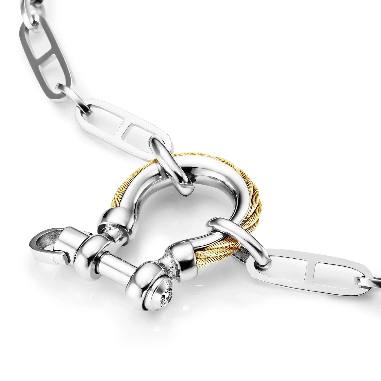 St. Tropez® Mariner Shackle Necklace - Image 7